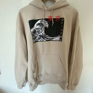 Wave Graphic Hoodie
